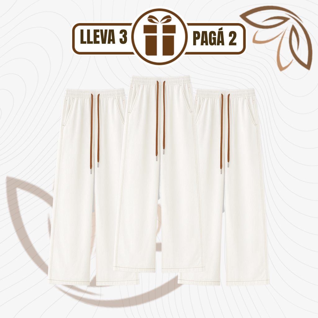 [Llevá 3 Pagá 2] Jean Femenino Aline Wide Leg con Cintura Elástica y Caída Moderna (¡Look moderno y casual!)