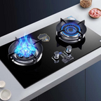Cocina Portátil de 2 Hornallas en Vidrio Templado Eléctrica (Portátil y Económica) +REGALOS: Kit de Utensilios de Cocina