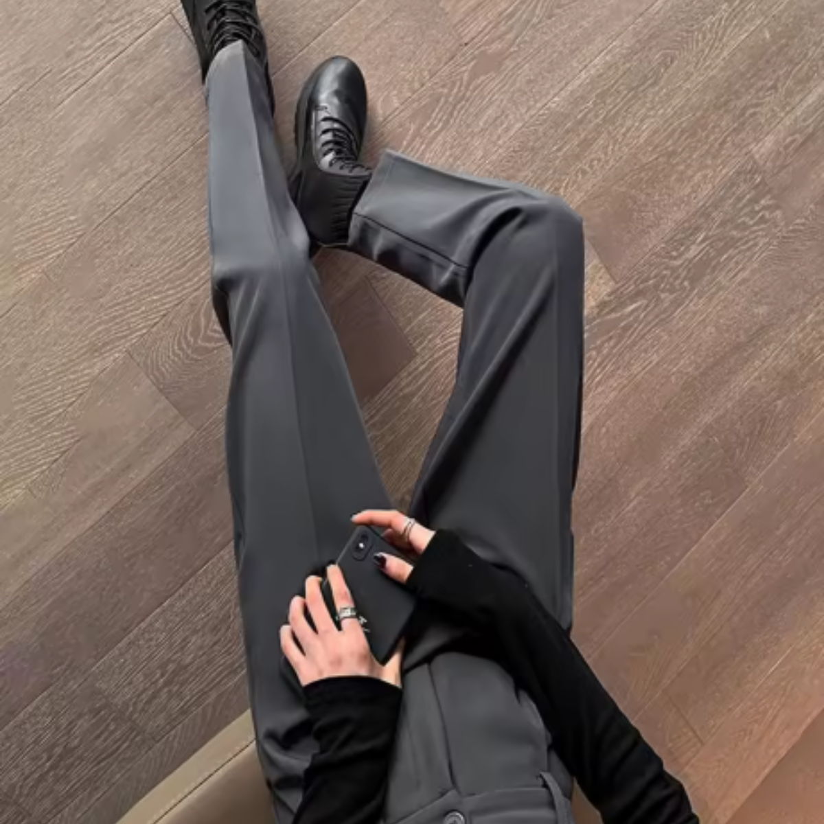 [Leve 3 e Pague 2] Calça de Alfaiataria Aurora Cintura Alta | Sofisticação e Conforto em Um Só Look