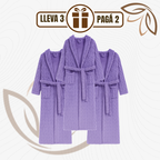 [Leve 3 e Pague 2] Roupão Feminino Aveludado Velvet 100% Algodão | Conforto e Elegância para o Inverno